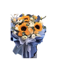 韓式包裝向日葵花佐襯花1束