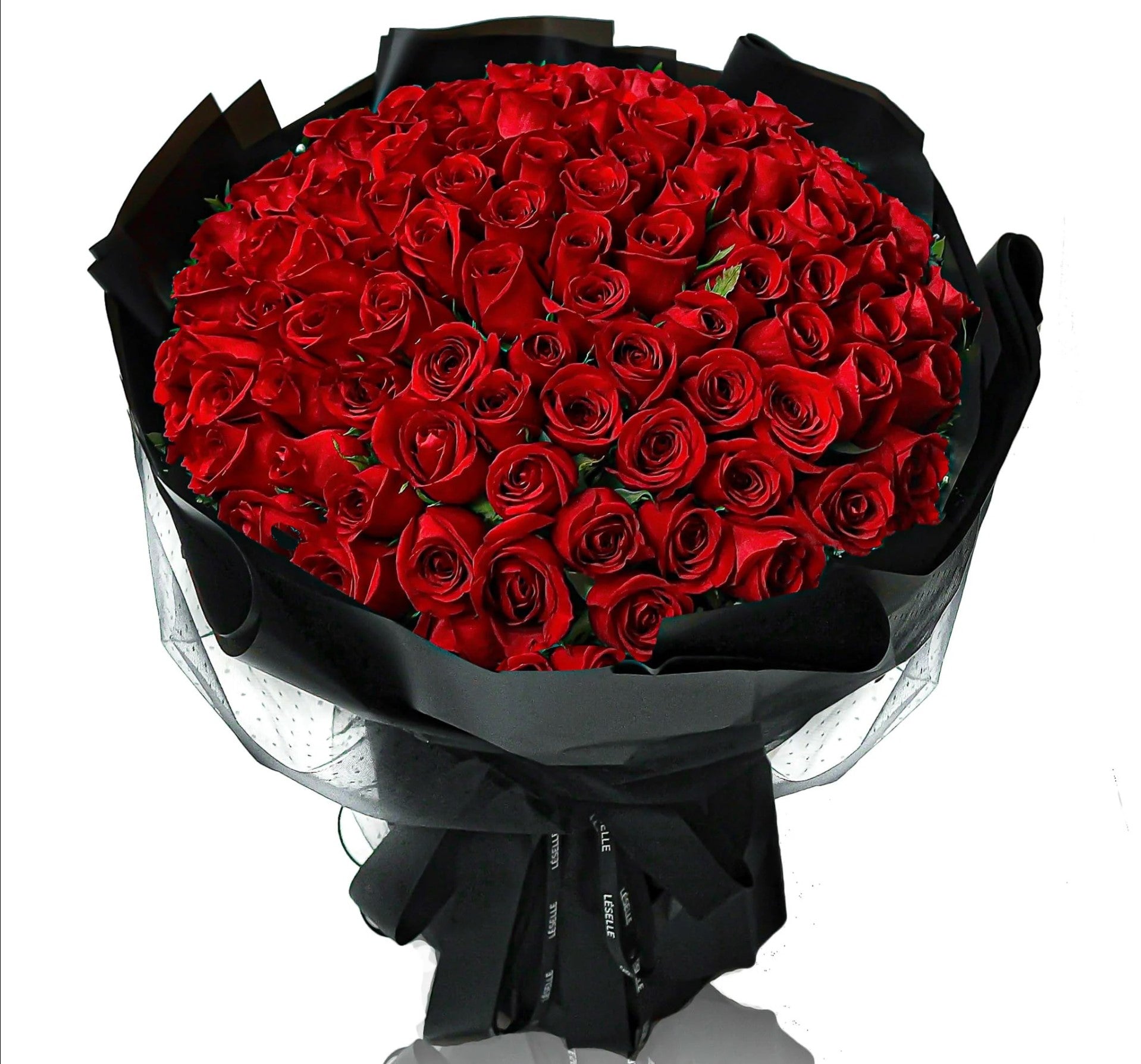 韓式包裝 99支紅玫瑰 1束